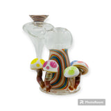 LID GLASS MUSHROOM RECESSED RECYCLER